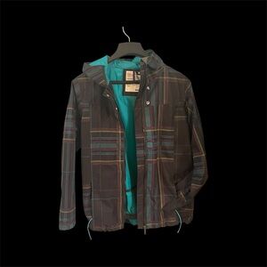 Empyre plaid Ski/snowboard jacket waterproof women’s size medium